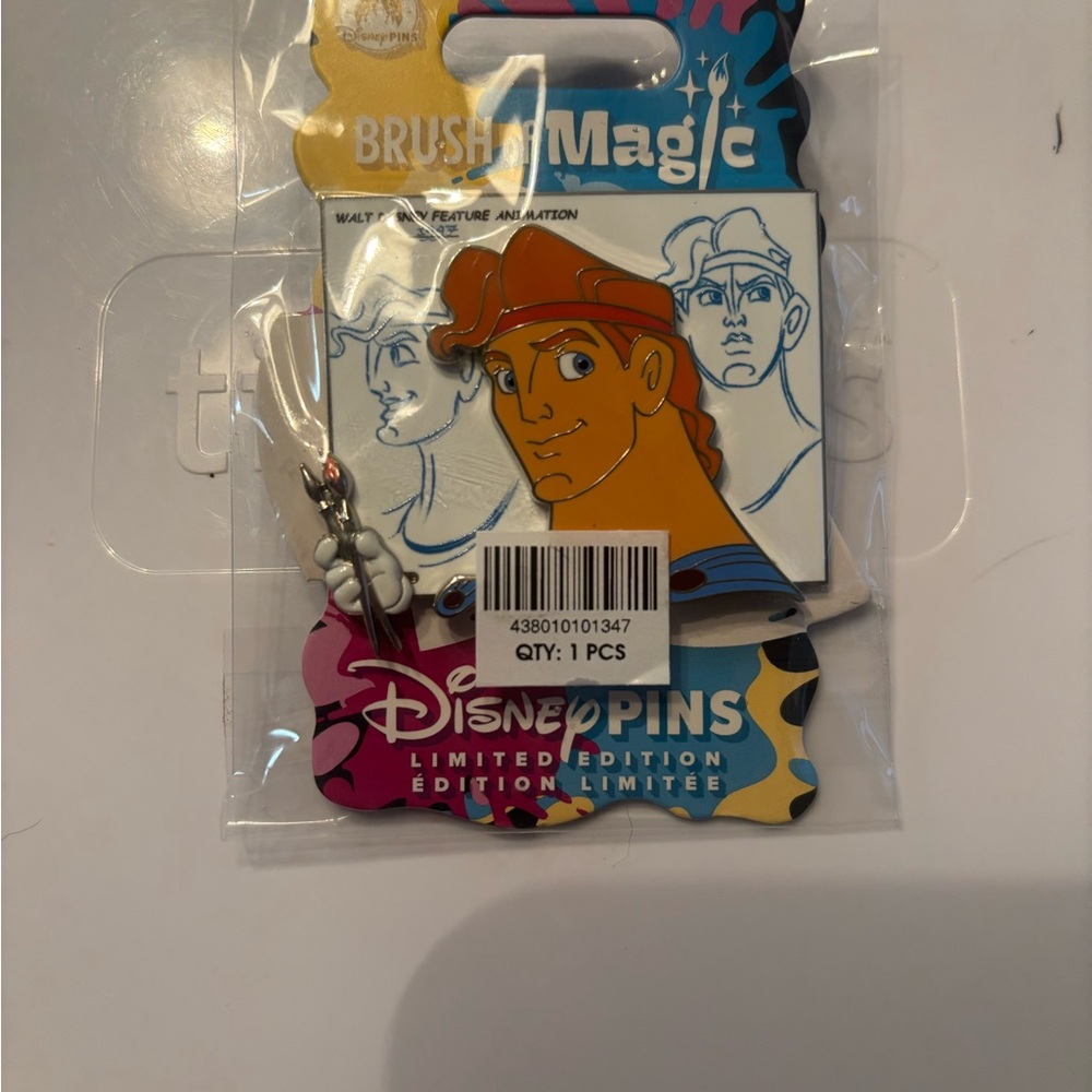 Disney Hercules Pin – Brush of Magic – Limited Edition LE3750
